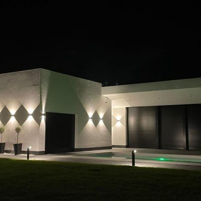 Vista exterior noche